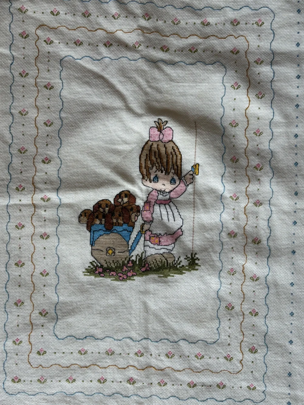 Embroidered Baby Blanket